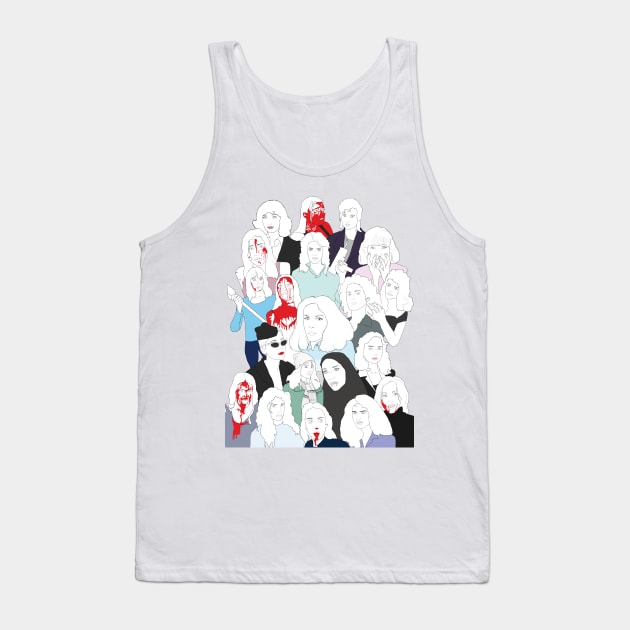 Women in Horror Tank Top by attackofthegiantants